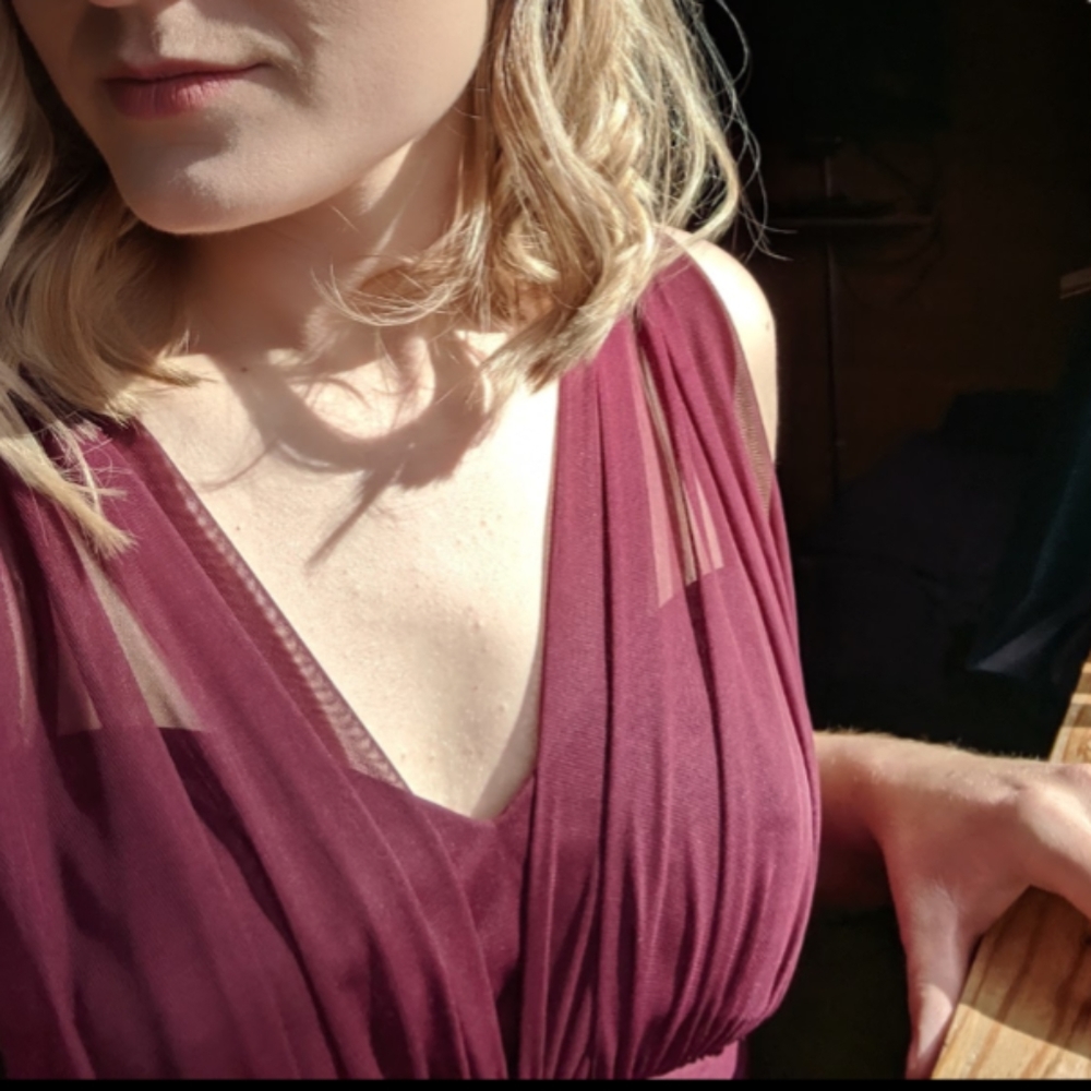 Merlot maxi dress ❤️ Prom